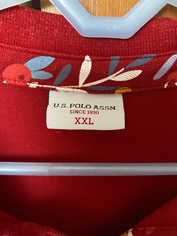 Kırmızı Polo Yaka Tişört - Görsel 2