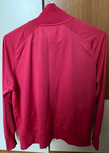 Pembe  Fermuarlı Kadın Spor Ceket - Görsel 2