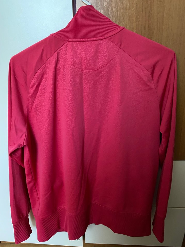 Pembe  Fermuarlı Kadın Spor Ceket - Görsel 2