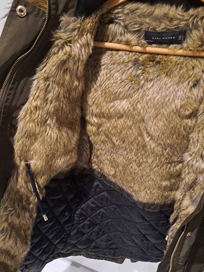 Zara kadın mont - Görsel 5