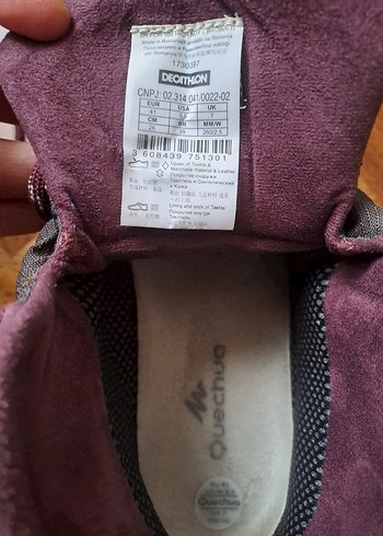 Quechua unisex Outdoor Botları - Görsel 9