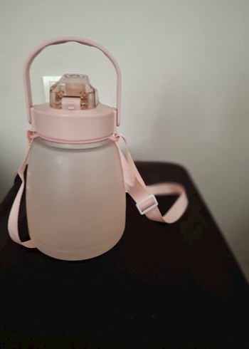 Pembe Pastel Askılı Suluk - Görsel 2