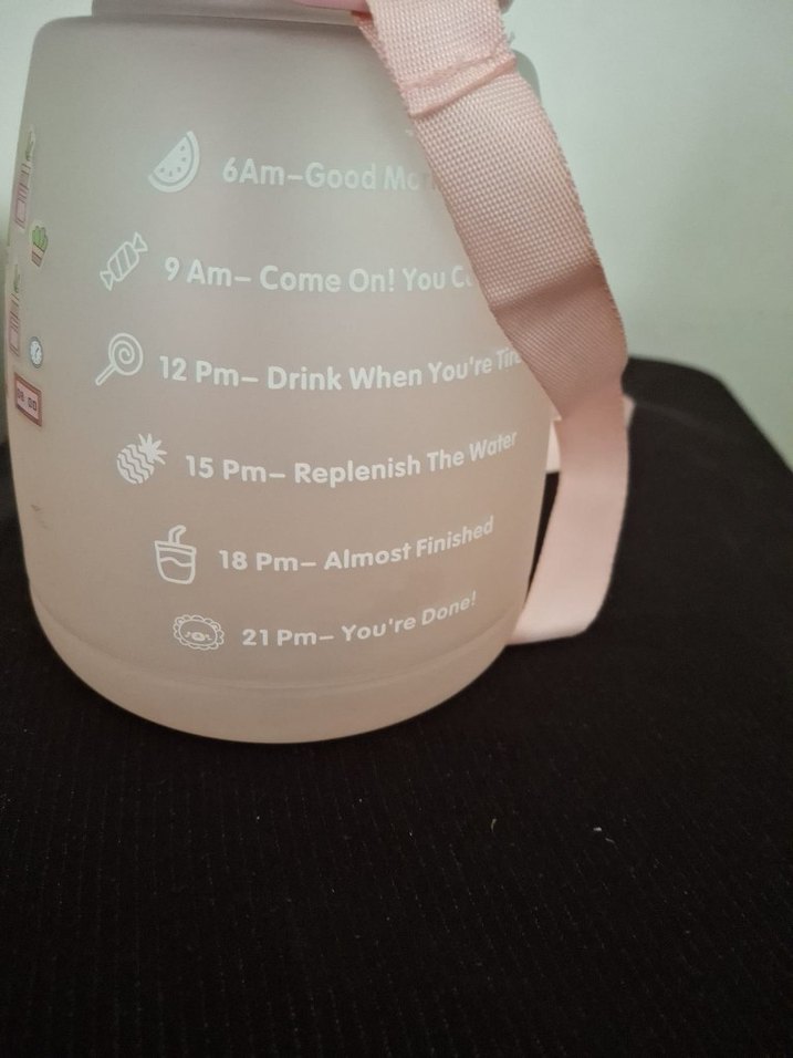 Pembe Pastel Askılı Suluk - Görsel 3