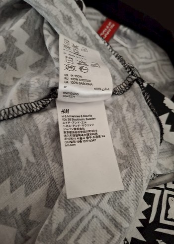 Bohem Siyah Desenli Kısa Crop Top - Görsel 5