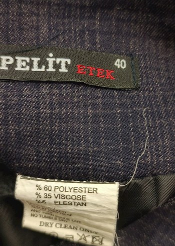 Linen Kumaşlı Uzun  Çan Etek - Görsel 3