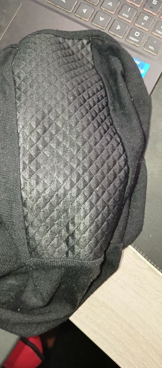 Siyah, Uzun Kollu, Omuz Detaylı Bluz - Görsel 3