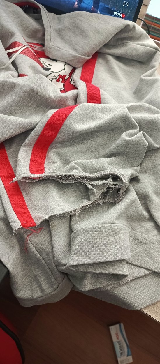 Disney Minnie Büyük Beden Kadın Sweatshirt - Görsel 5