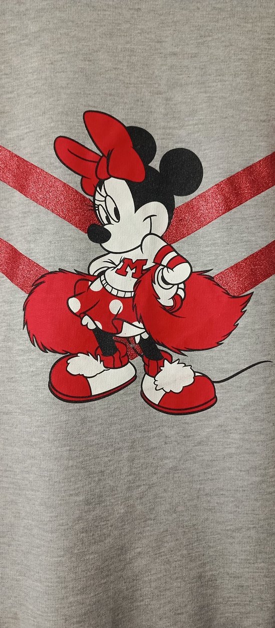 Disney Minnie Büyük Beden Kadın Sweatshirt - Görsel 2