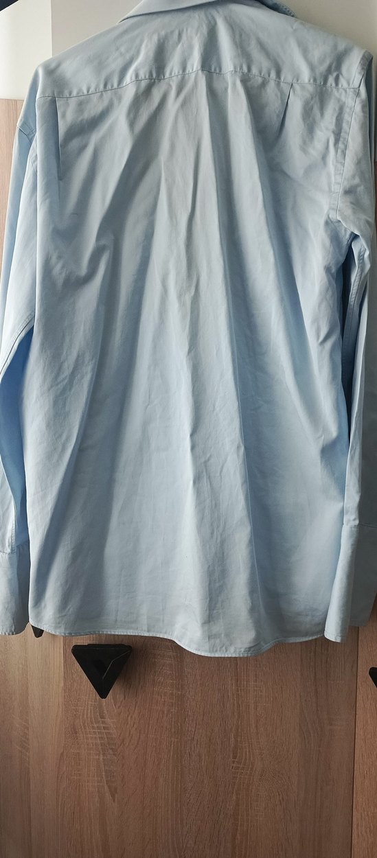 Abdullah Kığılı Büyük Beden Mavi Gömlek - Görsel 4