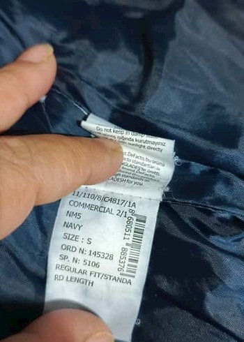 Defacto Kadın Lacivert Kapüşonlu Şişme Yelek 34/36 - Görsel 4