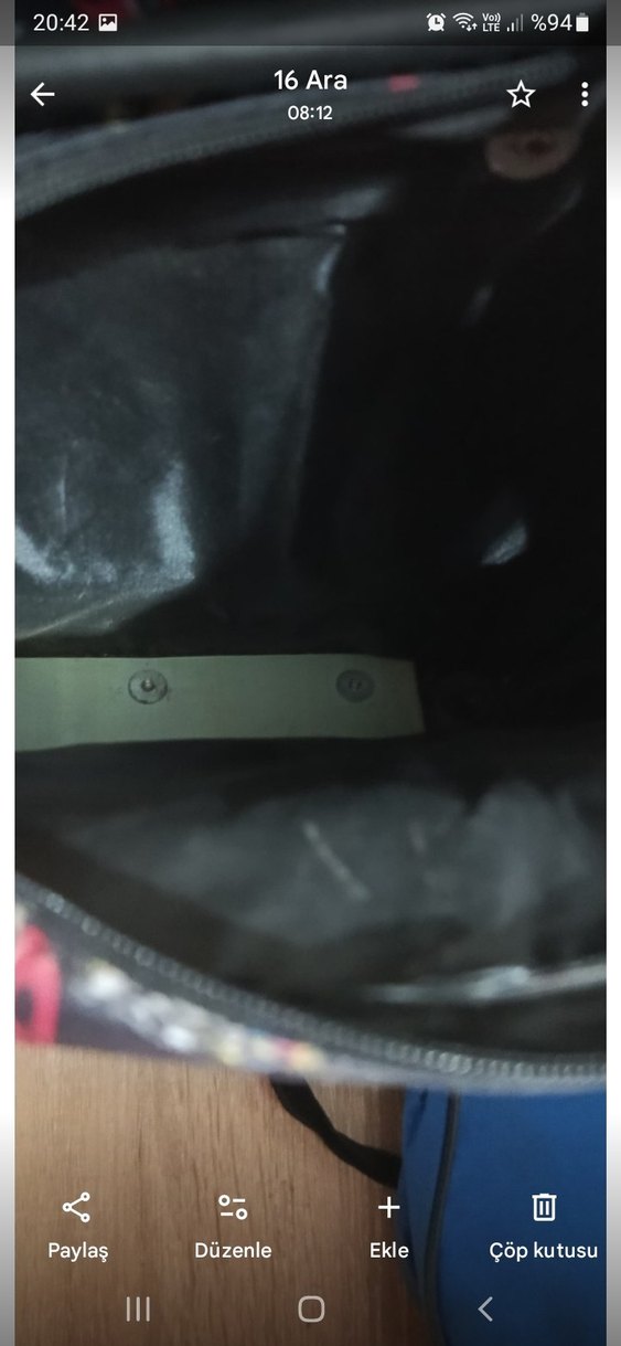 Çekçekli Okul Çantası,  Beslenme Çantası ve Şapka - Görsel 2