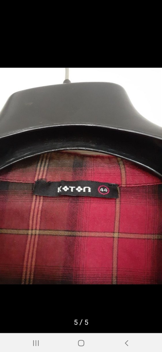 Koton Büyük Beden Kadın Gömlek - Görsel 5