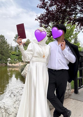 s Beden Tesettür Nikah elbisesi