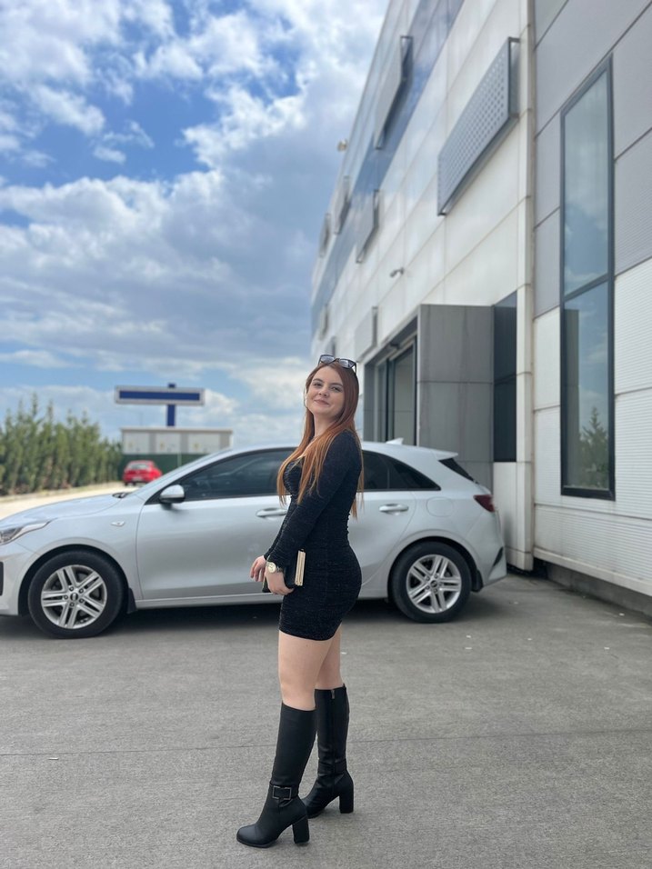 Uzun Kollu Siyah Gösterişli Mini Elbise - Görsel 3