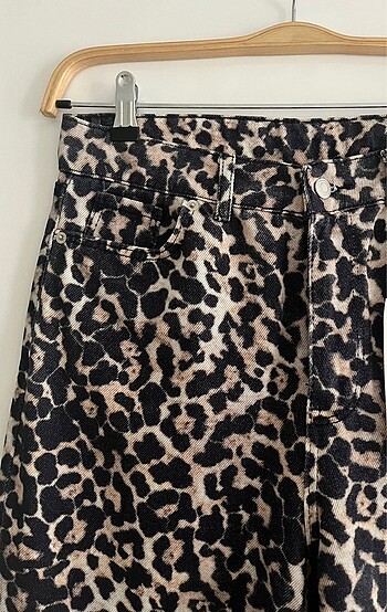 40 Beden kahverengi Renk Zara leopar