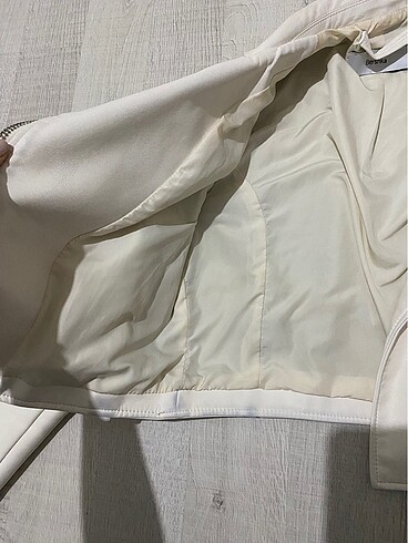 Bershka Bershka deri ceket