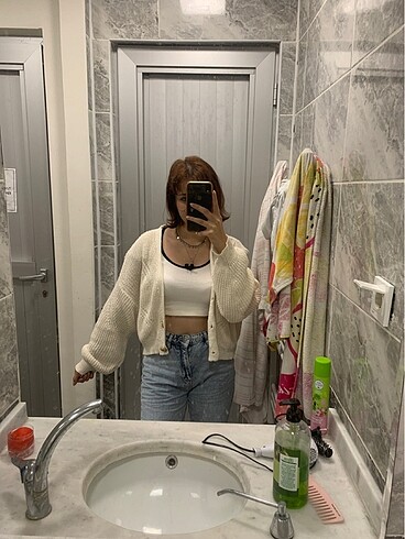 Diğer Örme oversize hırka