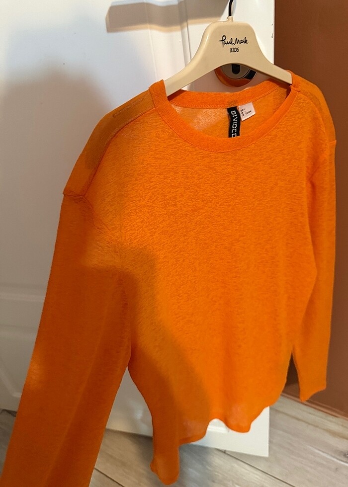 Yarı transparan bluz - Görsel 2