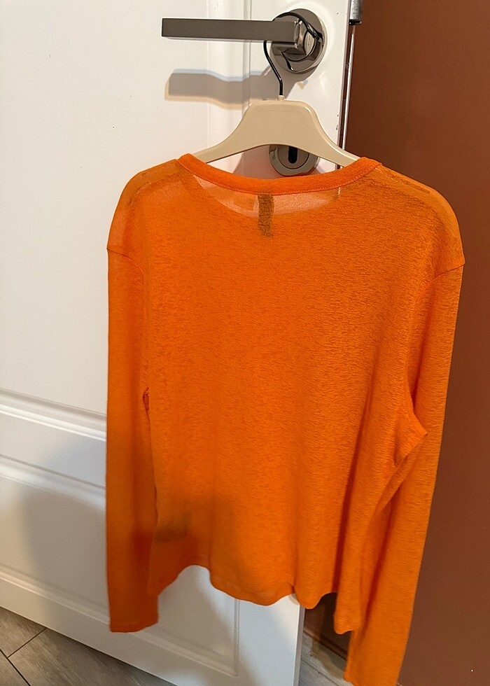 Yarı transparan bluz - Görsel 4