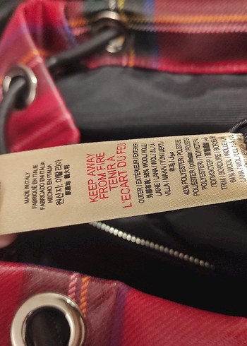 Burberry Ekose Desenli Kadın Sırt Çantası - Görsel 8