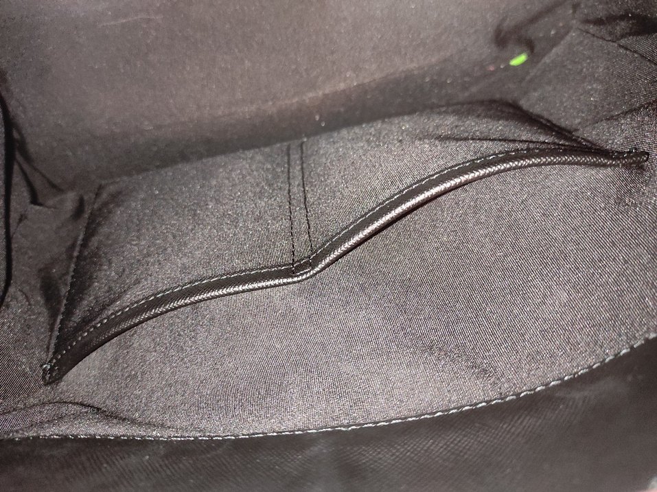 Vakko Siyah Deri Kadın Çanta - Görsel 5