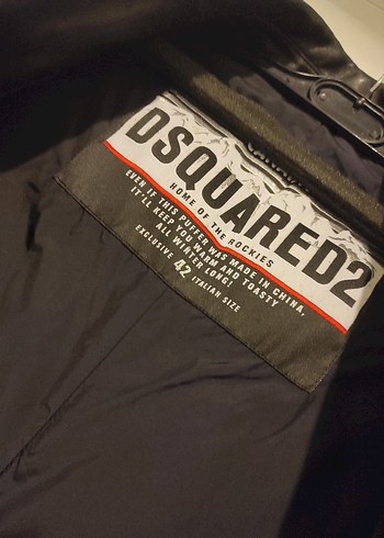 Deri Detaylı Siyah kaban - Görsel 6