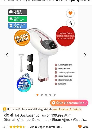 İpl lazer epilasyon