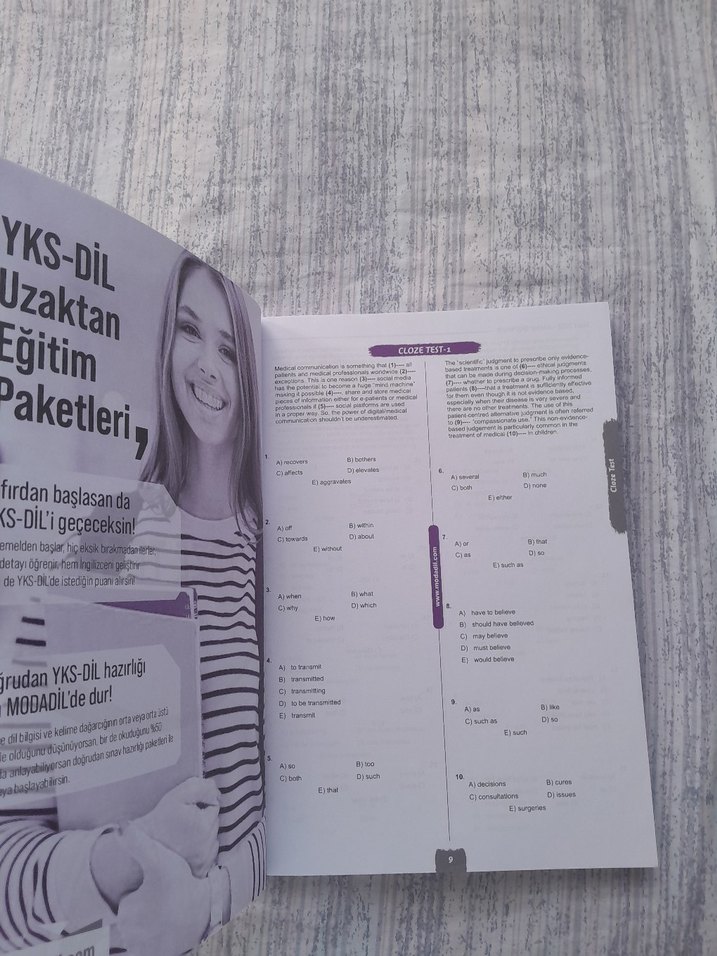 YKS İngilizce Soru Tipleri Soru Bankası 9. Baskı - Görsel 4