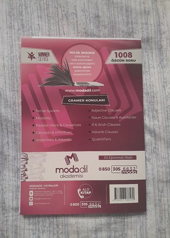 YKS-Dil İngilizce 3 Gramer Yaprak Test - Görsel 2