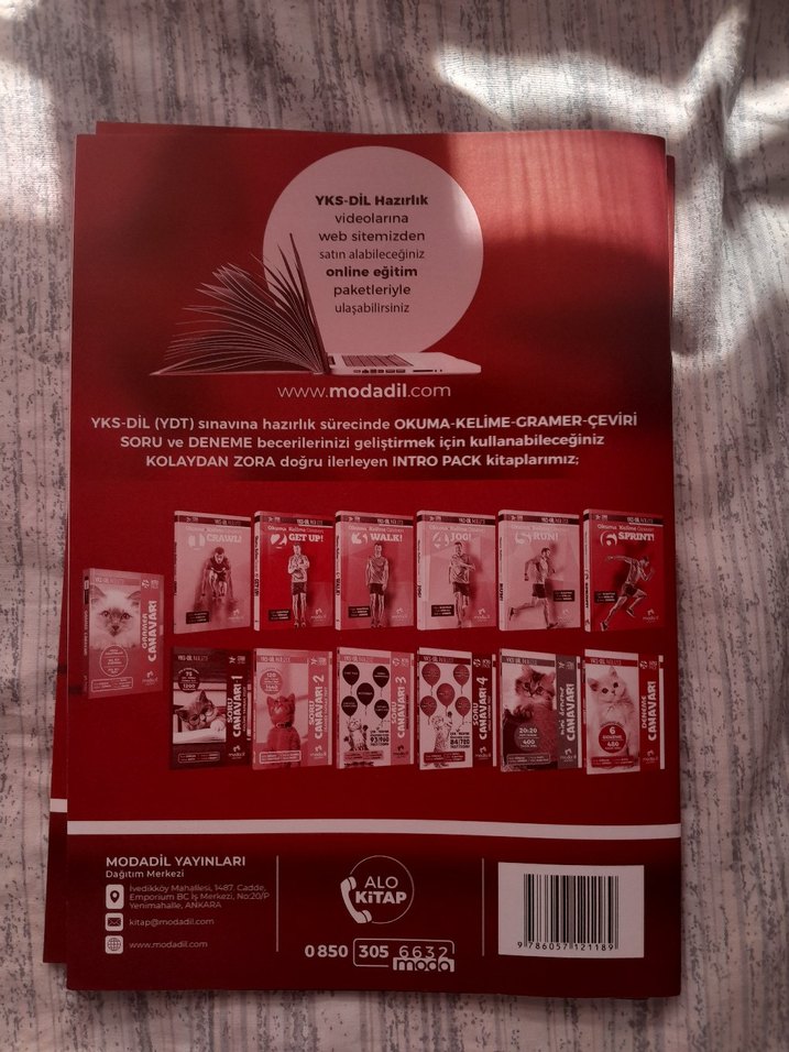 Modadil Yayınları YDT deneme kitapçıkları - Görsel 3