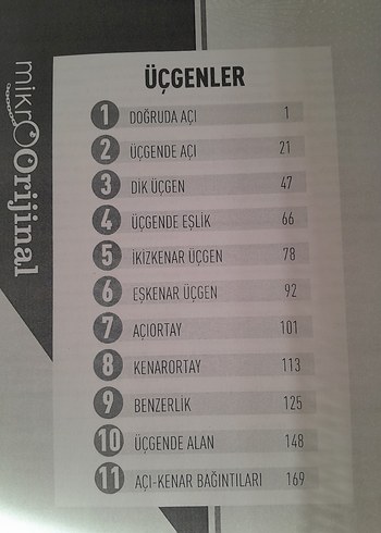 TYT-AYT Geometri Soru Bankası MikrOOrijinal - Görsel 3