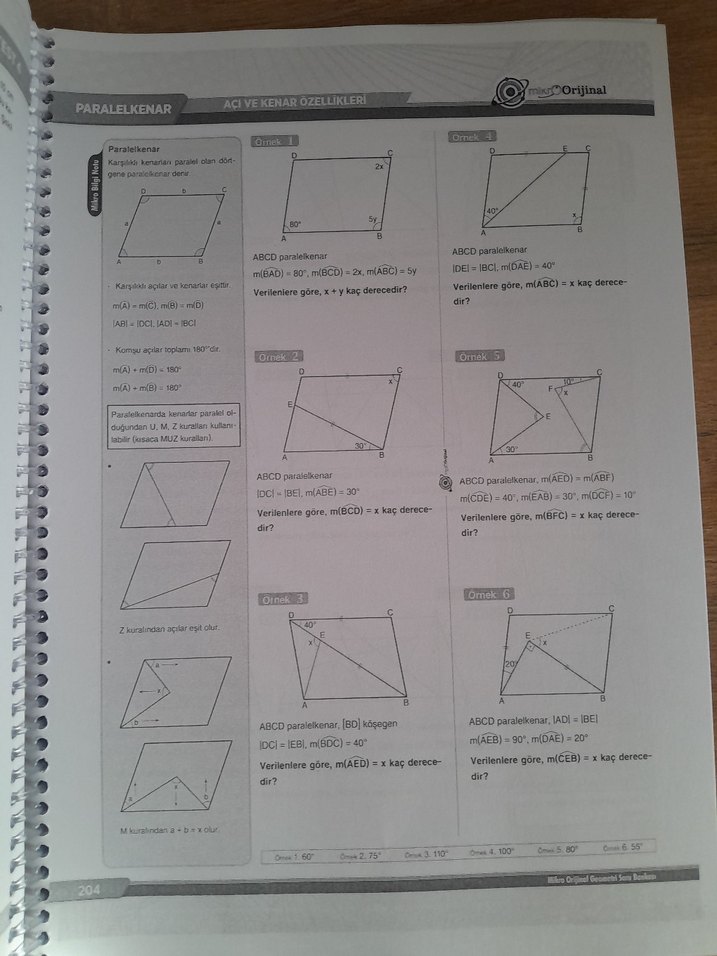 TYT-AYT Geometri Soru Bankası MikrOOrijinal - Görsel 4