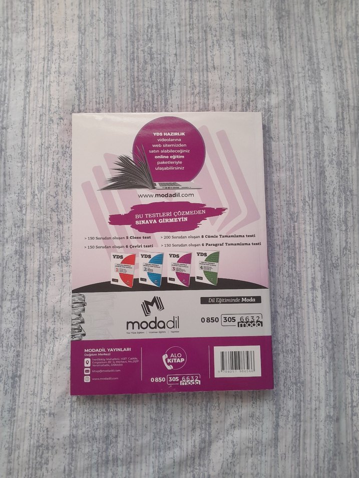 YDS Tamamı Çözümlü Soru Bankası - 3. Kitap - Görsel 2