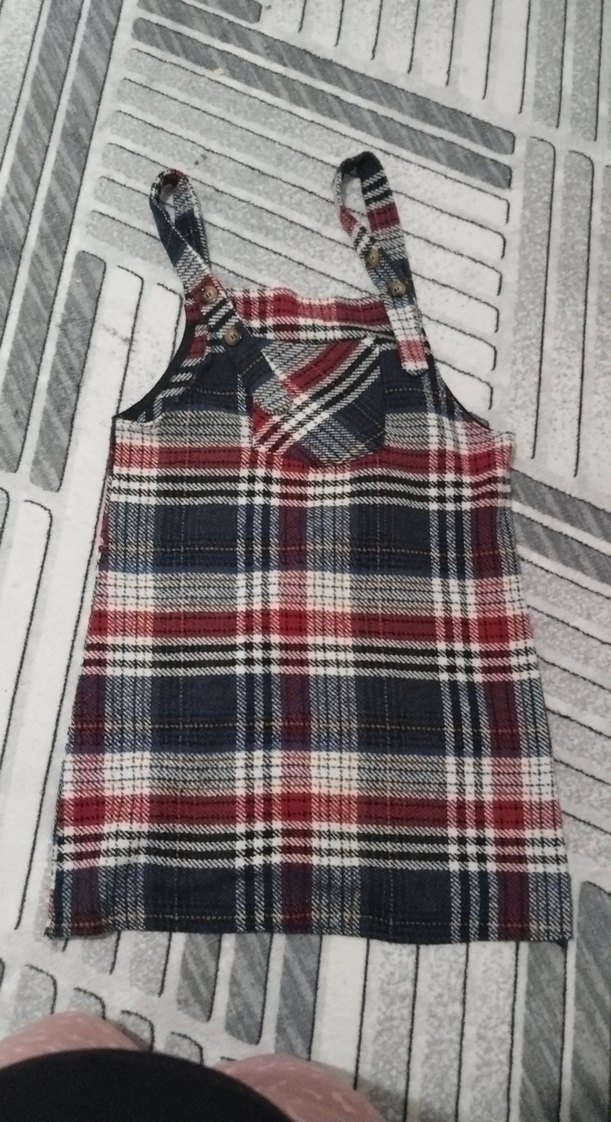 Ekose Desenli Çok Renkl - Görsel 4