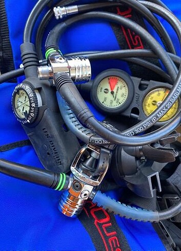 Beden 2 bc 2 regülatör aqualung scuba ekipmanı dalış