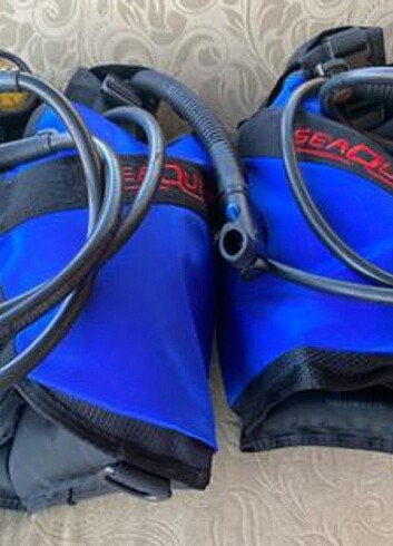 Beden siyah Renk 2 bc 2 regülatör aqualung scuba ekipmanı dalış