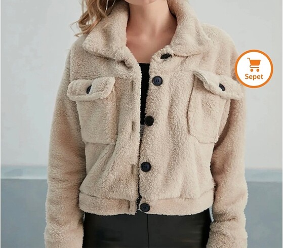 Peluş ceket