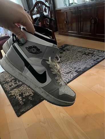 40 Beden gri Renk Nike bot şeklinde spor bot ayakkabı
