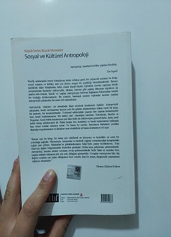Beden Küçük Yerler Büyük Meseleler Sosyal ve Kültürel Antropoloji
