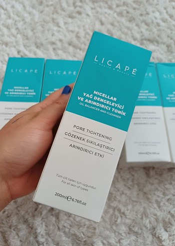 Licape Gözenek Sıkılaştırıcı Micellar Tonik 200 ml