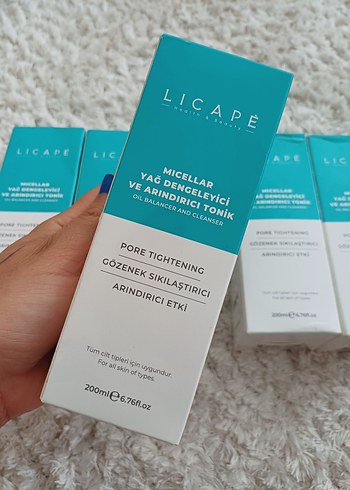 Beden Licape Gözenek Sıkılaştırıcı Micellar Tonik 200 ml