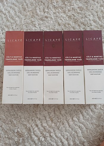 Beden Renk Licape Cilt & Makyaj Temizleme Yağı 400 ml