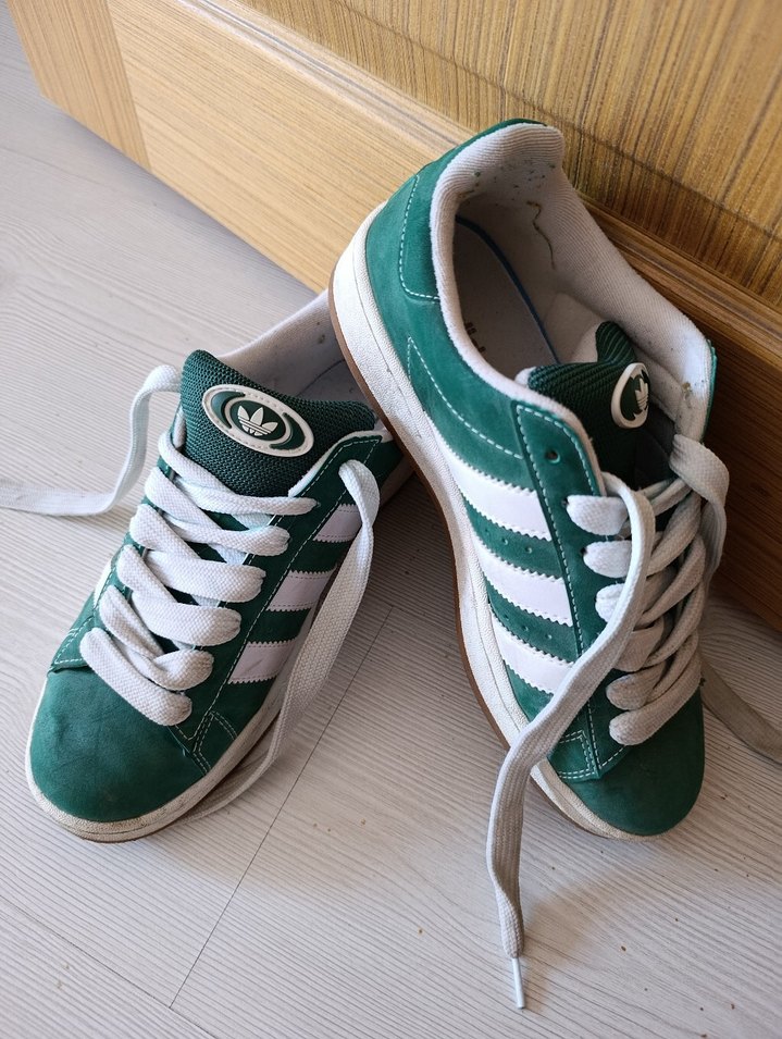 Yeşil Bağcıklı erkek Spor Ayakkabı 43 numara - Görsel 3