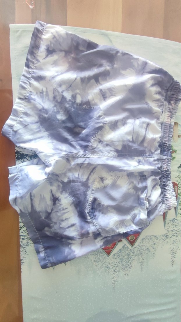 Gri Bağcıklı Erkek Mini Şort - Görsel 3