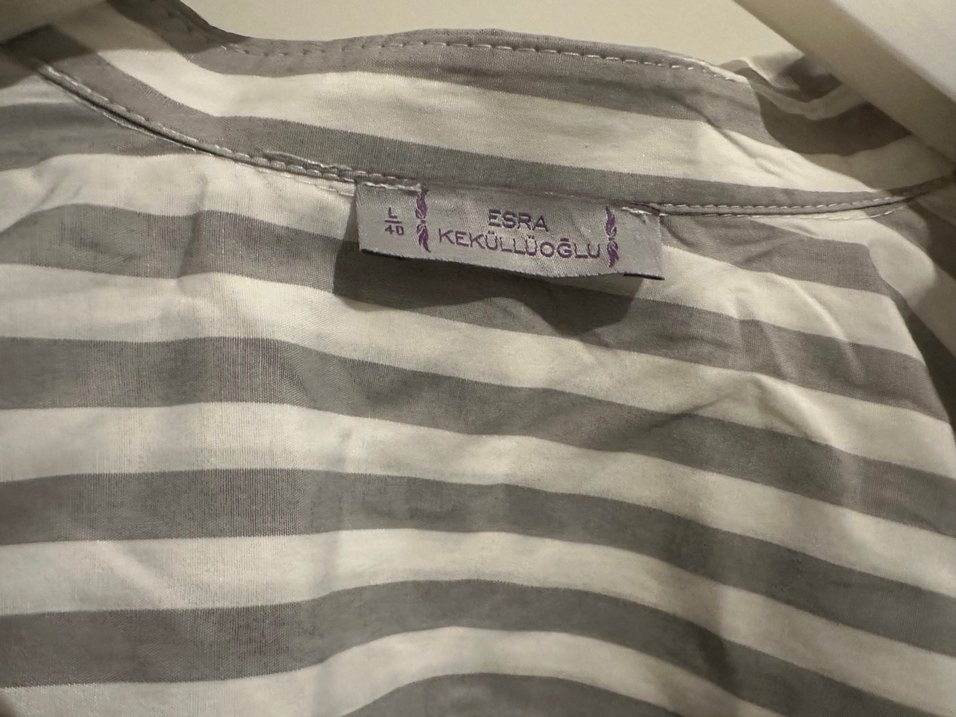 Nakış Detaylı Uzun Kollu Gömlek - Görsel 5