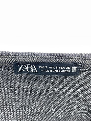 s Beden siyah Renk Zara Sweatshirt %70 İndirimli.