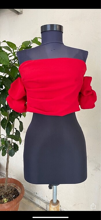 Kırmızı#Trendyol#Crop