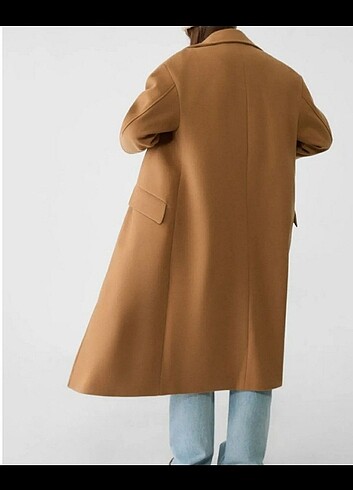 xs Beden camel Renk Stradivarius kaban xs