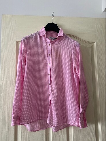 U.S Polo Assn. Pembe gömlek