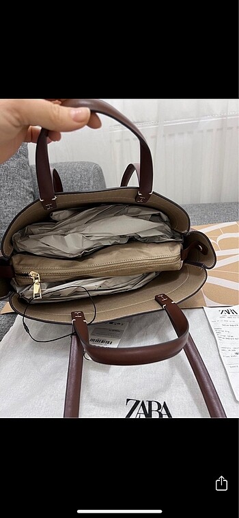 Zara Zara Tote Çanta